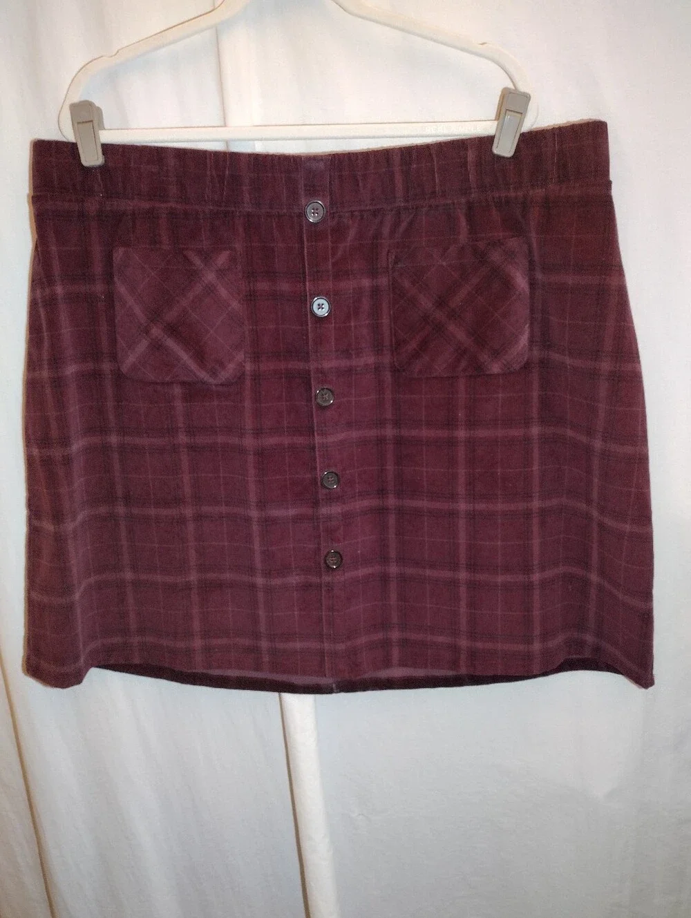 NEW Torrid Mini Corduroy Button-Front Skirt Size 3 3X NWT